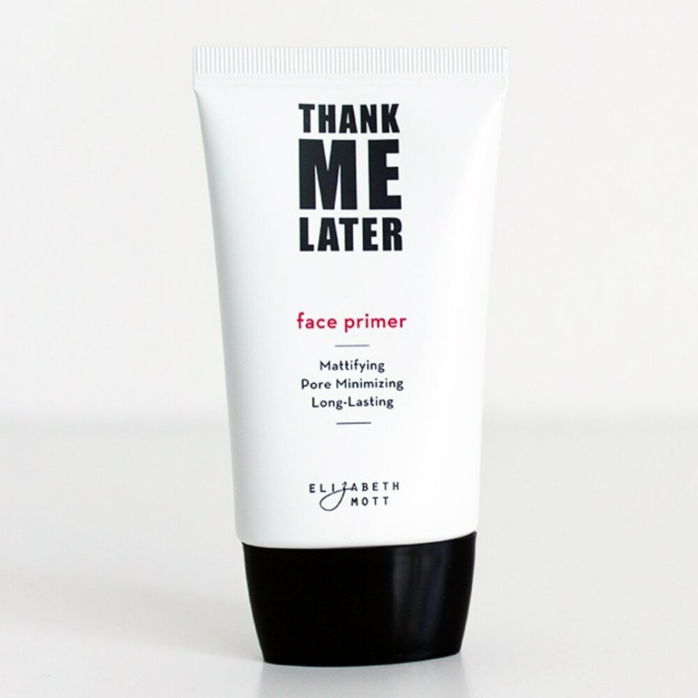 Elizabeth Mott Thank Me Later Face Primer Original Mattifying Makeup Base